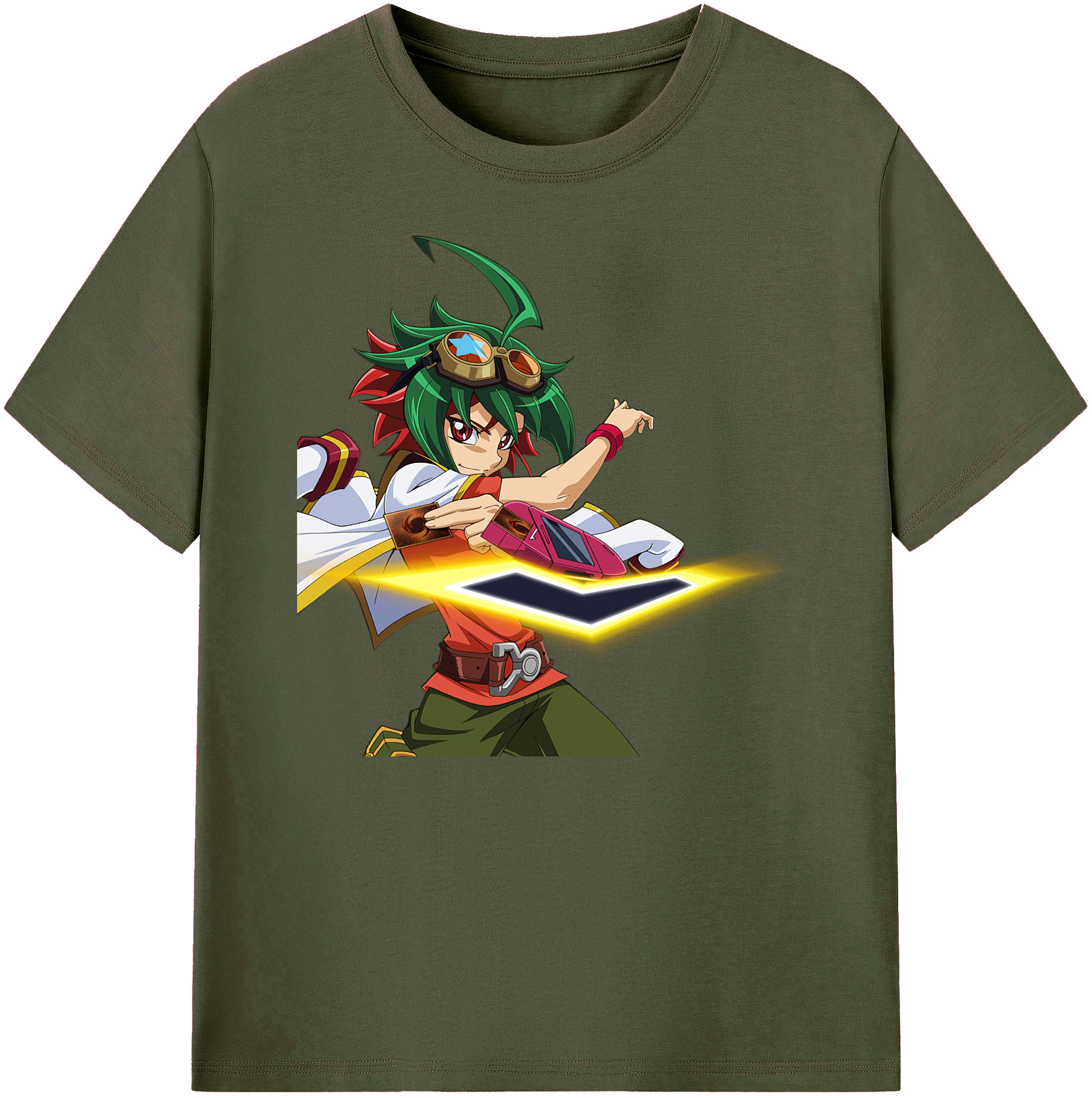 （画像用） 遊☆戯☆王 Yu-Gi-Oh! 綿100％ メンズ半袖Tシャツ｜肌触りやわらか＆通気性